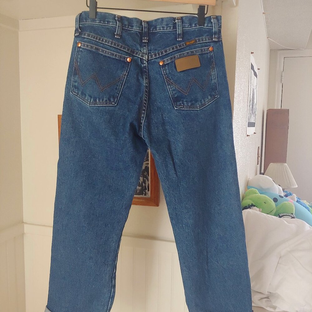 Wrangler Original Cowboy Cut Jeans - Stonewash Blue, 30x30